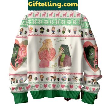 Wicked Popular Christmas Ugly Sweater for Movie Lovers