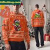 Cincinnati Bengals NFL Team Color Grinch Ugly Christmas Sweater