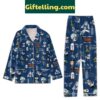 Corpse Bride Tim Burton Navy Pajamas Set 2024 - Unique Gift