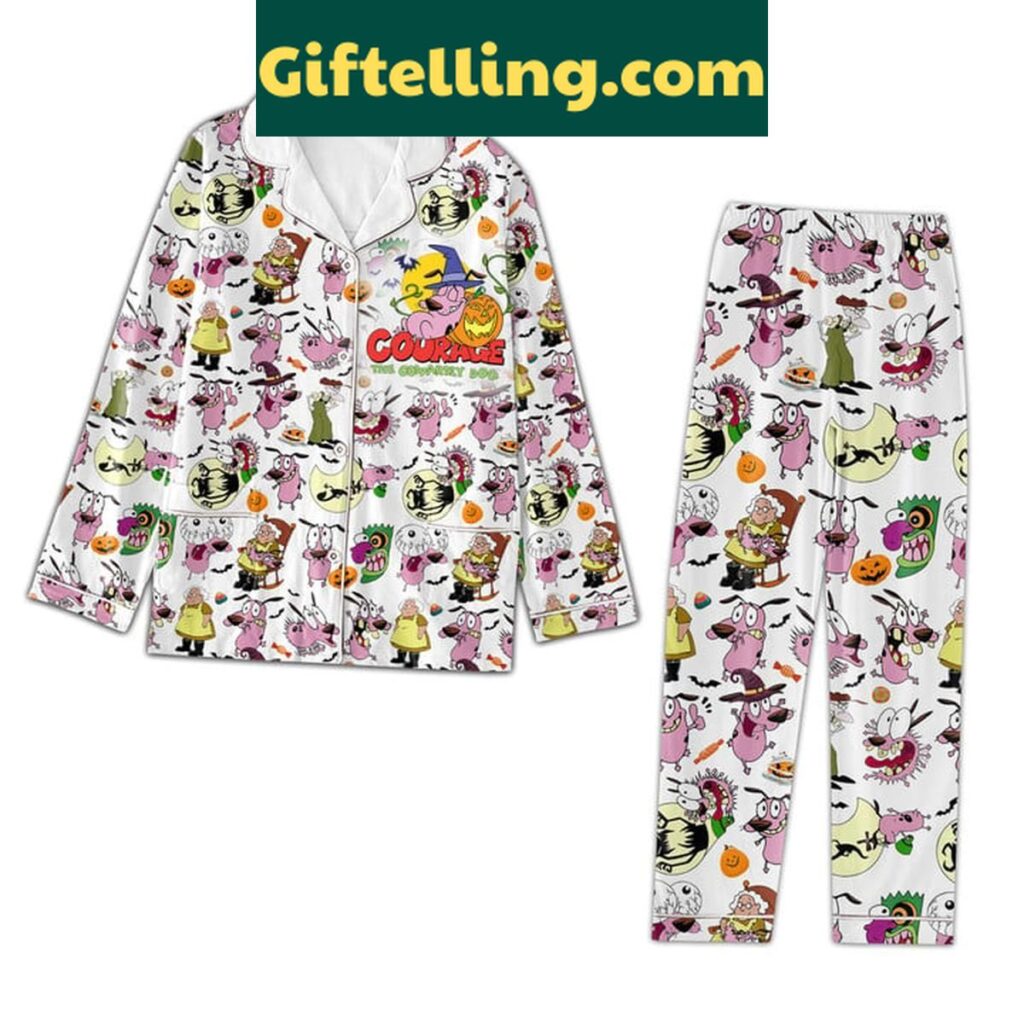 Courage The Cowardly Dog Cartoon product image showing design and team colors