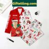 Cristiano Ronaldo CR7 Merry Christmas 2024 Personalized Polyester Pajamas Set