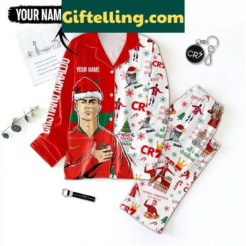 Cristiano Ronaldo CR7 Merry Christmas product image showing design and team colors