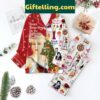 Cyndi Lauper Bonga Do The Christmas Conga Polyester Pajamas Set