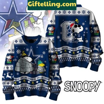 Dallas Cowboys Peanuts Snoopy Ugly Sweater