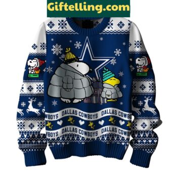 Dallas Cowboys Peanuts Snoopy Ugly Sweater