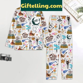 Dave Matthew Band Oh Joy Begin Polyester Pajamas Set
