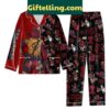 Deadpool See You In Hell Red Polyester Pajamas Set