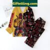 Deadpool See You In Hell Pajamas Set Yellow Version Polyester