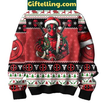 Deadpool Ho Ho No Mercy Ugly Christmas Sweater