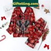 Delta Sigma Theta Deltaversary Christmas Polyester Pajamas Set
