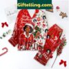 Delta Sigma Theta Merry Christmas Soror 2024 Polyester Pajamas Set photo