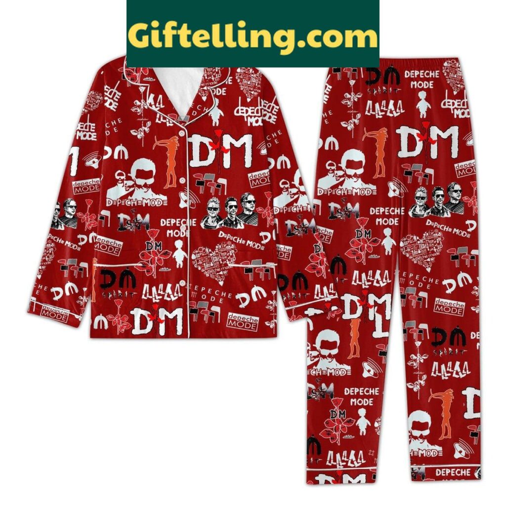 Depeche Mode Inspired Pajamas Set - Unisex Fashion