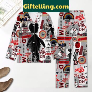 Depeche Mode Playing The Angel Polyester Pajamas Set