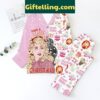 Dolly Parton Christmas Pajamas Set - Have a Holly Dolly Christmas Polyester