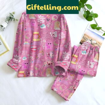 Dolly Parton You Look Into My Eyes And Light Those Dreamy Eyes Pajamas Set