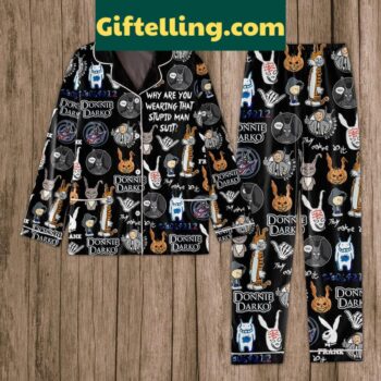 Donnie Darko themed polyester pajamas set