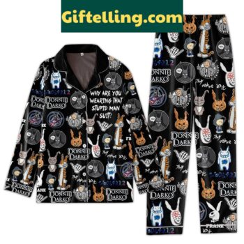 Donnie Darko themed polyester pajamas set