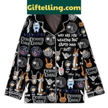 Donnie Darko themed polyester pajamas set