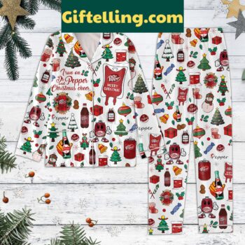 Dr Pepper and Christmas Cheer Pajamas Set