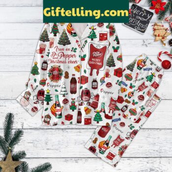 Dr Pepper and Christmas Cheer Pajamas Set