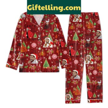 Drake Santa Do You Love Me Christmas Pajamas Set