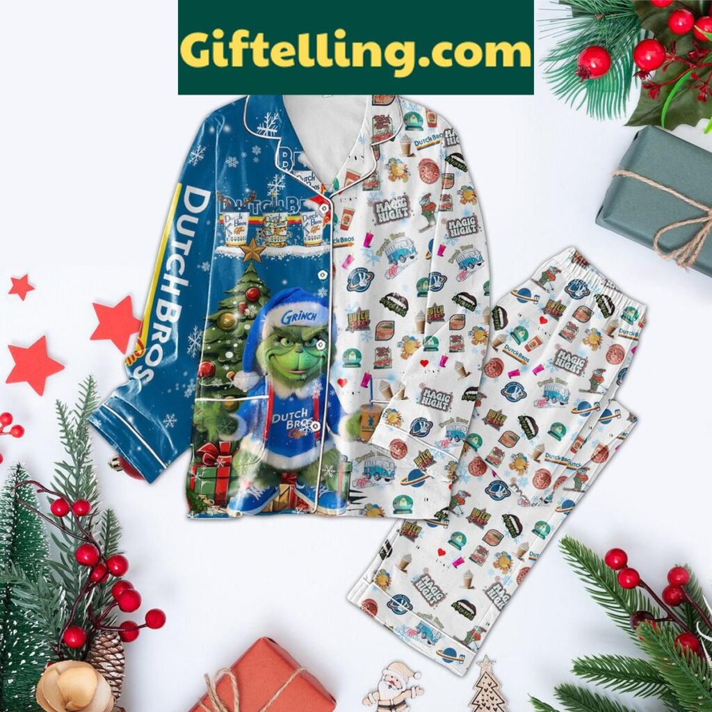 Dutch Bros The Grinch Magic product image showing design and team colors