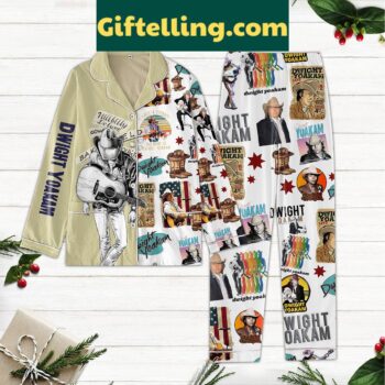 Dwight Yoakam I'm A Honky Tonk Man Polyester Pajamas Set