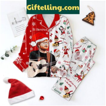 Ed Sheeran Just Having So Much Fun Pajamas Set