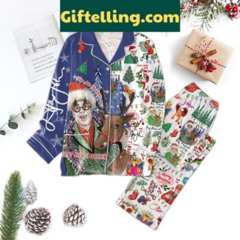 Elton John Rocket Man Merry Christmas Pajamas Set