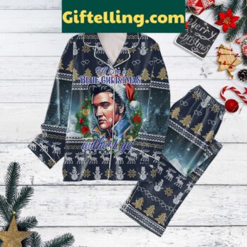 Elvis Presley Christmas Pajamas Set