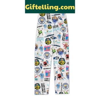Erling Haaland Manchester City Soccer Polyester Pajamas Set