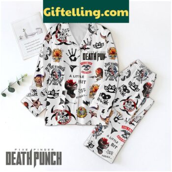 Five Finger Death Punch rock band pajamas set for men and women