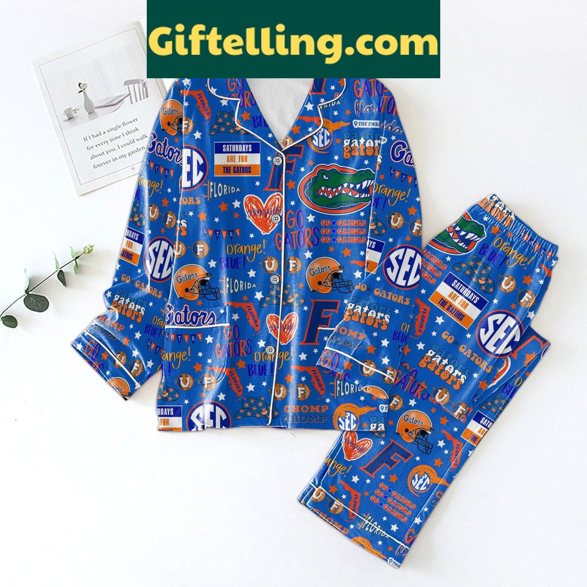 florida-gators-orange-blue-go-gators-pajamas-set-for-him-1 Florida Gators Orange Blue Go Gators Pajamas Set for men