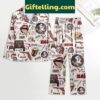 Florida State Seminoles Go Noles Polyester Pajamas Set White