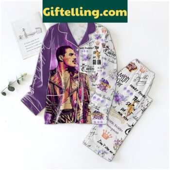 Freddie Mercury Nohemian Rhapsody Pajamas Set