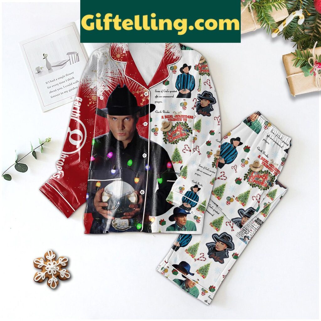 Garth Brooks Unanswered Prayers Pajamas Set for Women with Country Music Quote