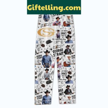 George Strait Just Wanna Dance With You Polyester Pajamas Set