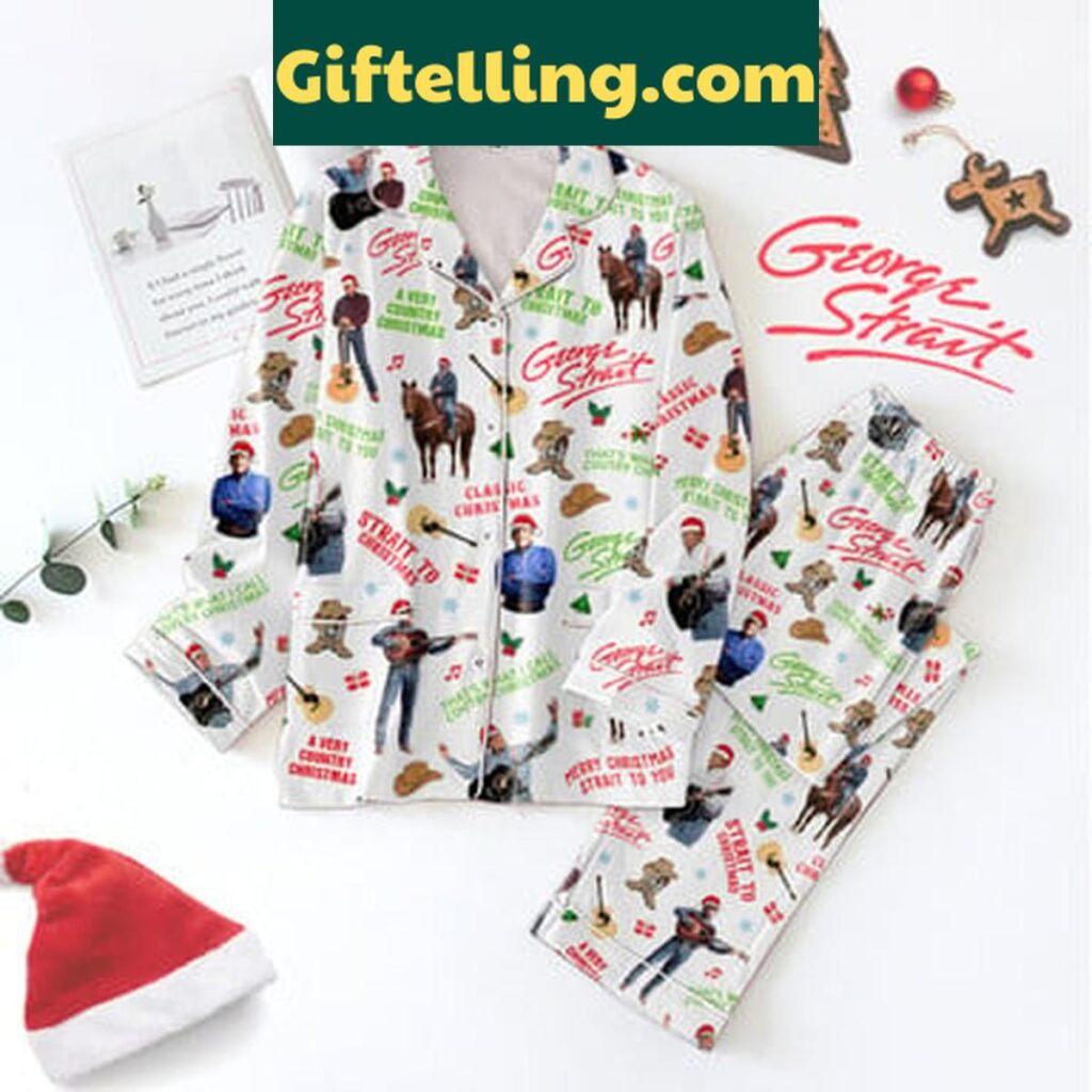 George Strait Santa Favorite Country product image showing design and team colors