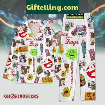 Ghostbusters One Of The Boys Polyester Pajamas Set