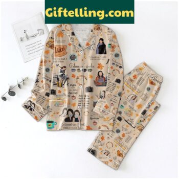 Gilmore Girls I Got Hit By A Deer Polyester Pajamas Set