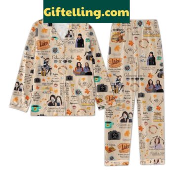 Gilmore Girls I Got Hit By A Deer Polyester Pajamas Set