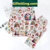 Golden Girls Christmas Pajamas Set product image showing design and team colors