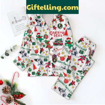 Grateful Dead Little Hippie Christmas Time's A Coming Pajamas Set
