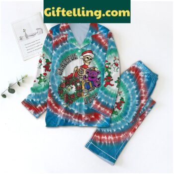 Grateful Dead Merry X Mas Pajamas Set