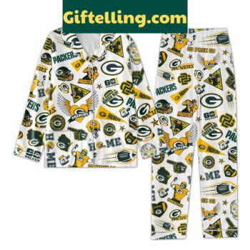 Green Bay Packers Go Pack Go Pajamas Set