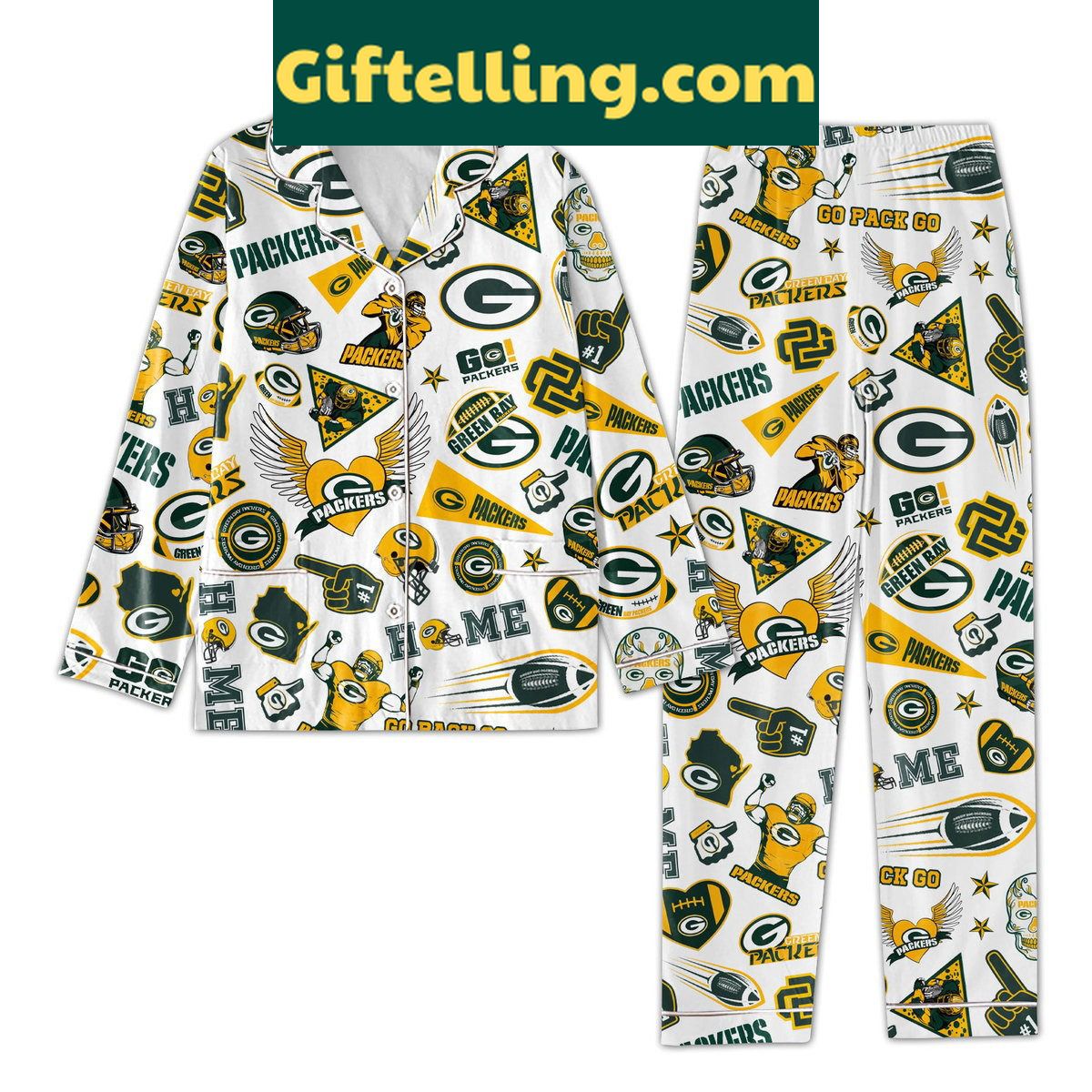 green-bay-packers-go-pack-go-pajamas-set-sleepwear-for-the-ultimate-fan-1 Green Bay Packers Go Pack Go Pajamas Set