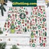 Grinch Starbucks Christmas Pajamas Set White Version