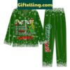 Grinch My Day Jazzercize I'm Booked Grinchmas Polyester Pajama Sets