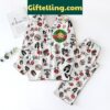 Guns N' Roses festive holiday pajamas set