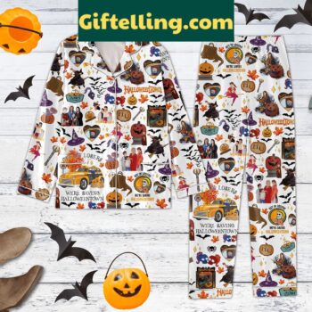 Halloween Town Benny's Taxi Company Pajamas Set